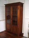 ANTIQUE CABINET W/ GLASS