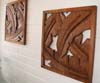 TEAK BANANA LEAF PANEL