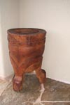 TEAK FLOWER POT